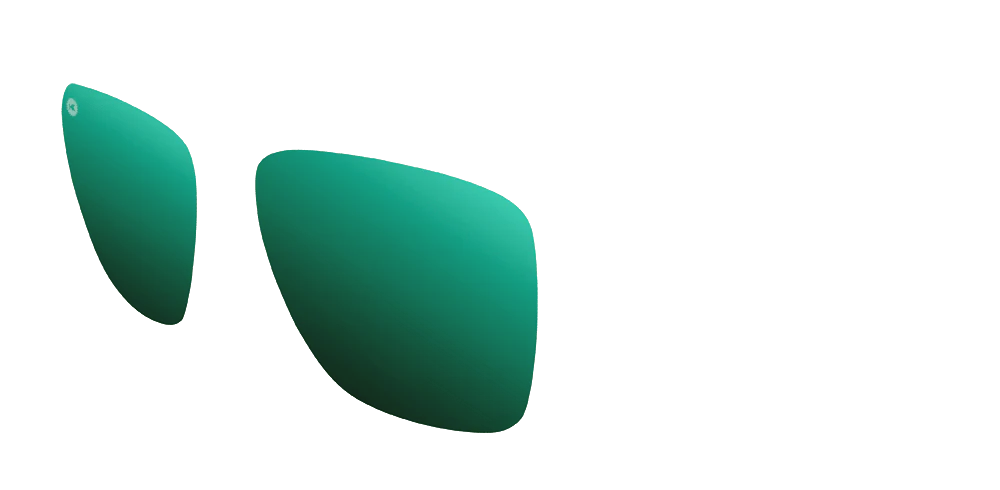 Knockaround Fast Lanes - Custom Lens - Caribbean Moonshine POLARIZED