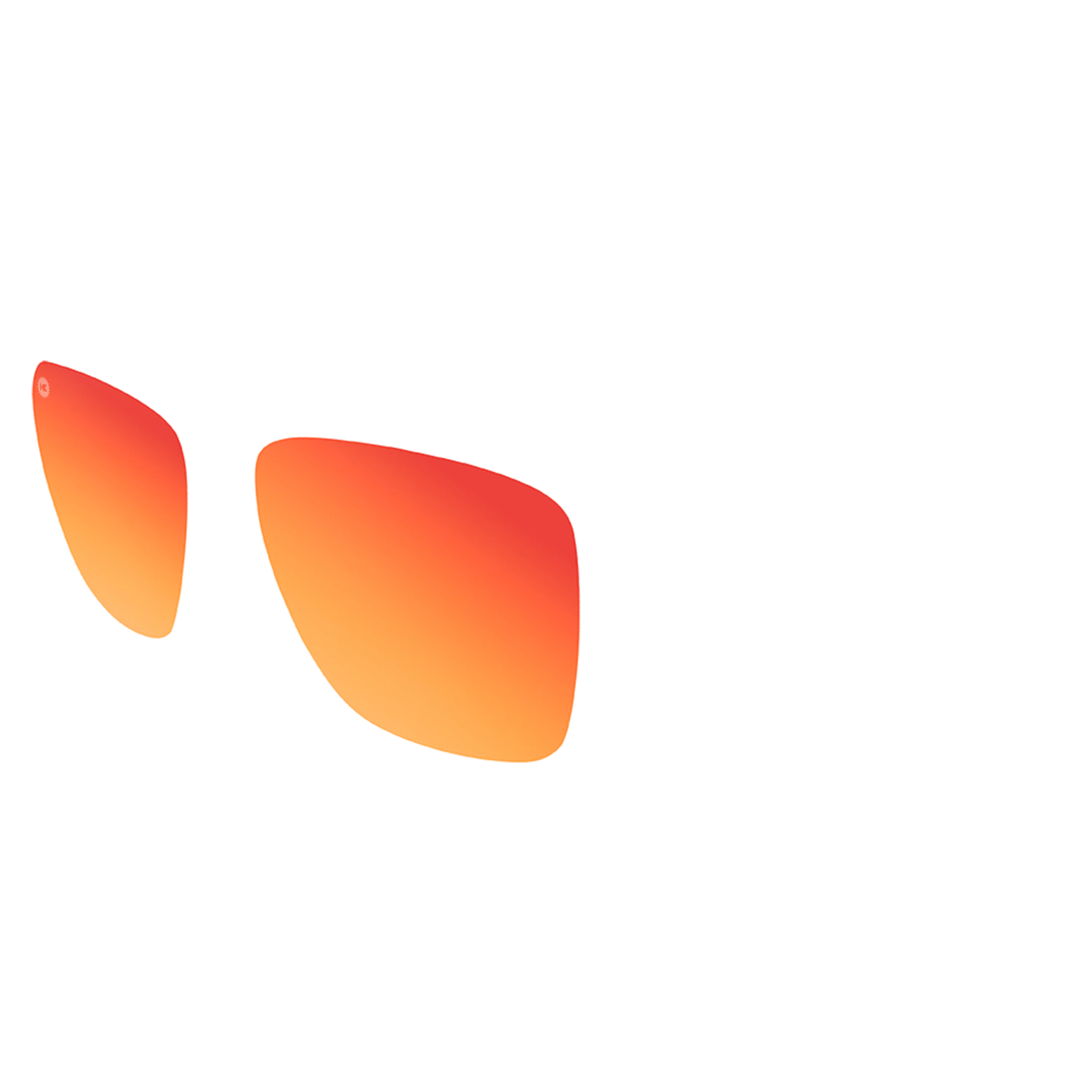 Knockaround Fast Lanes - Custom Lens - Red Sunset POLARIZED