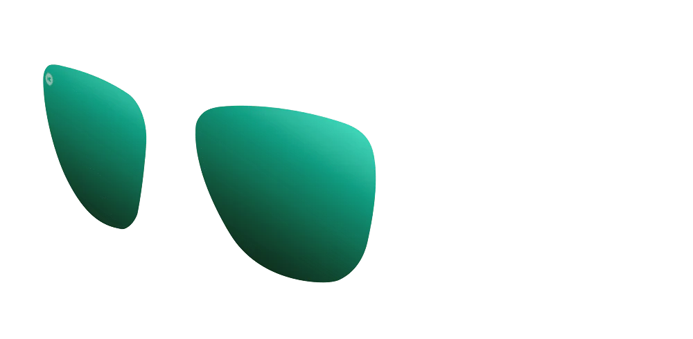 Knockaround Premiums - Custom Lens - Caribbean Moonshine POLARIZED